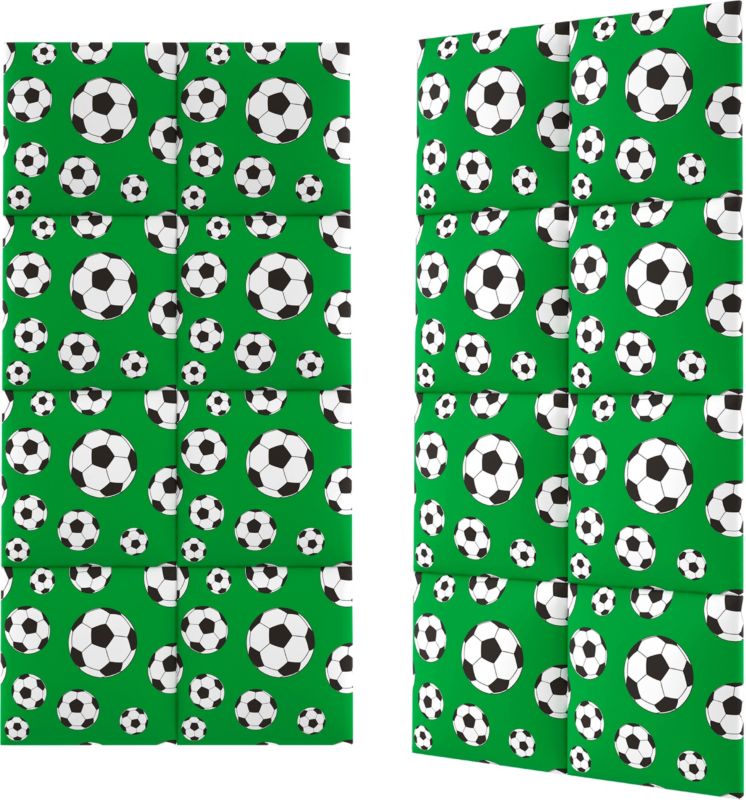 Polstret vægpanel Stegu Mollis kvadrat 30 x 30 cm bolde
