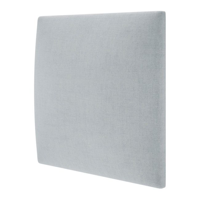 Polstret vægpanel Stegu Mollis kvadrat 30 x 30 cm sølv