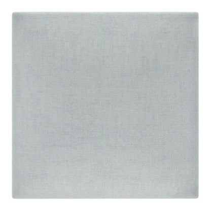 Polstret vægpanel Stegu Mollis kvadrat 30 x 30 cm sølv