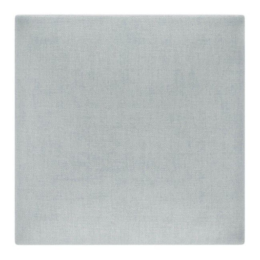 Polstret vægpanel Stegu Mollis kvadrat 30 x 30 cm sølv