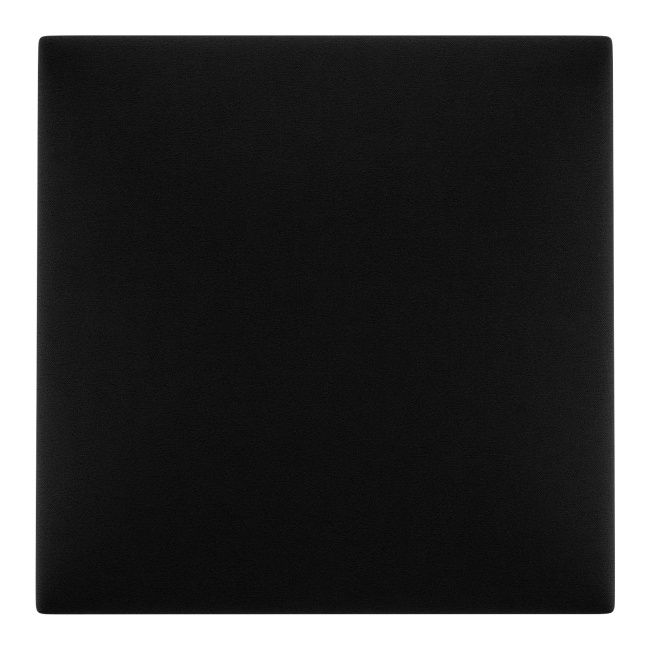 Polstret vægpanel Stegu Mollis kvadrat 60 x 60 cm sort