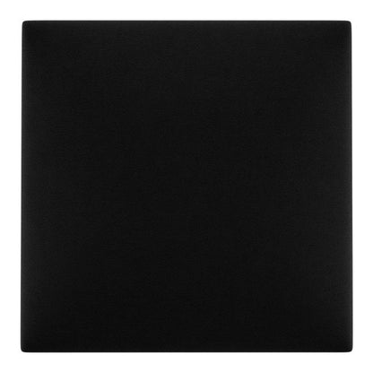 Polstret vægpanel Stegu Mollis kvadrat 60 x 60 cm sort