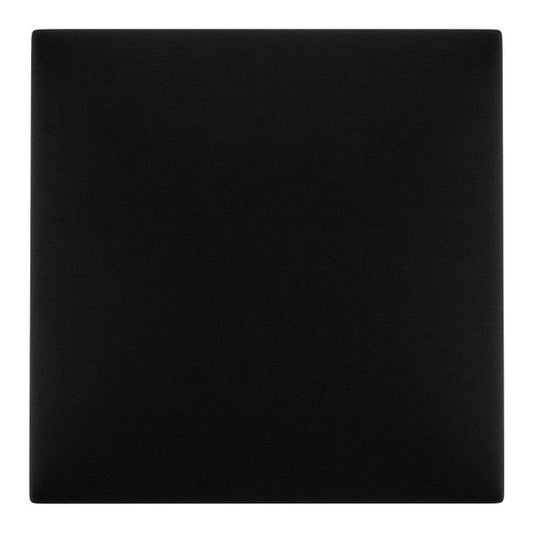 Polstret vægpanel Stegu Mollis kvadrat 60 x 60 cm sort
