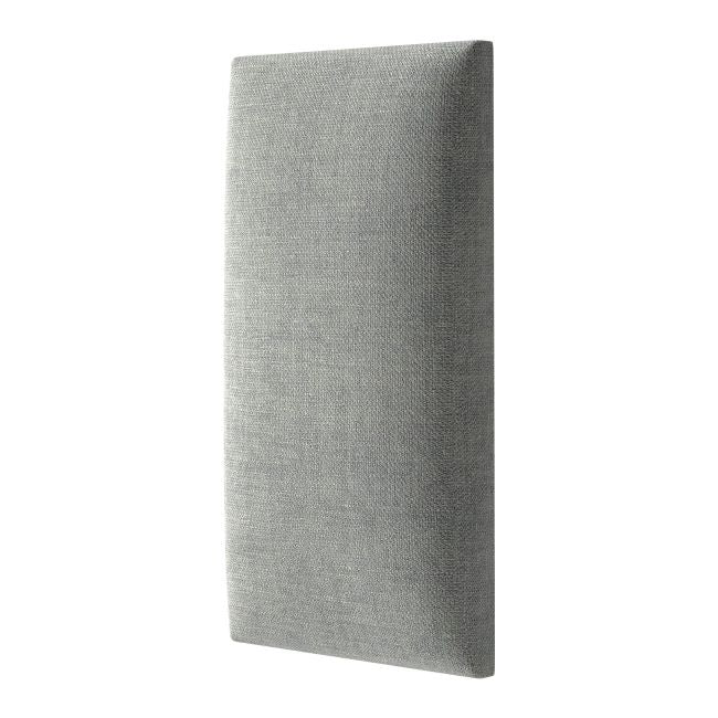 Polstret vægpanel Stegu Mollis rektangel 30 x 15 cm antracitgrå