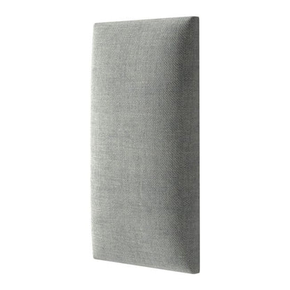 Polstret vægpanel Stegu Mollis rektangel 30 x 15 cm antracitgrå