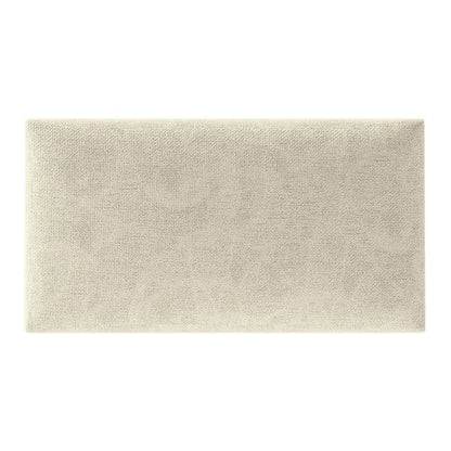 Polstret vægpanel Stegu Mollis rektangulær 30 x 15 cm sandfarvet