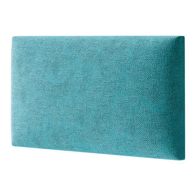 Stegu Mollis polstret vægpanel rektangulær 30 x 15 cm turkis