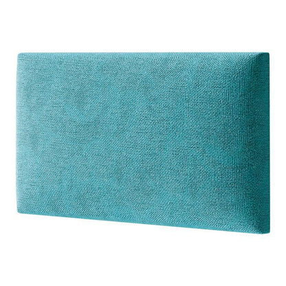 Stegu Mollis polstret vægpanel rektangulær 30 x 15 cm turkis