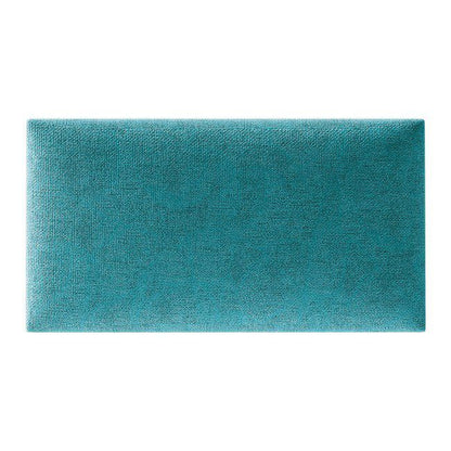 Stegu Mollis polstret vægpanel rektangulær 30 x 15 cm turkis