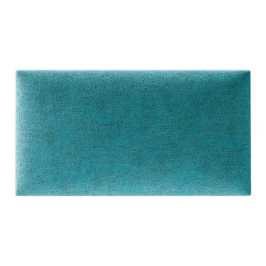 Stegu Mollis polstret vægpanel rektangulær 30 x 15 cm turkis