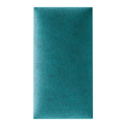 Stegu Mollis polstret vægpanel rektangulær 30 x 15 cm turkis
