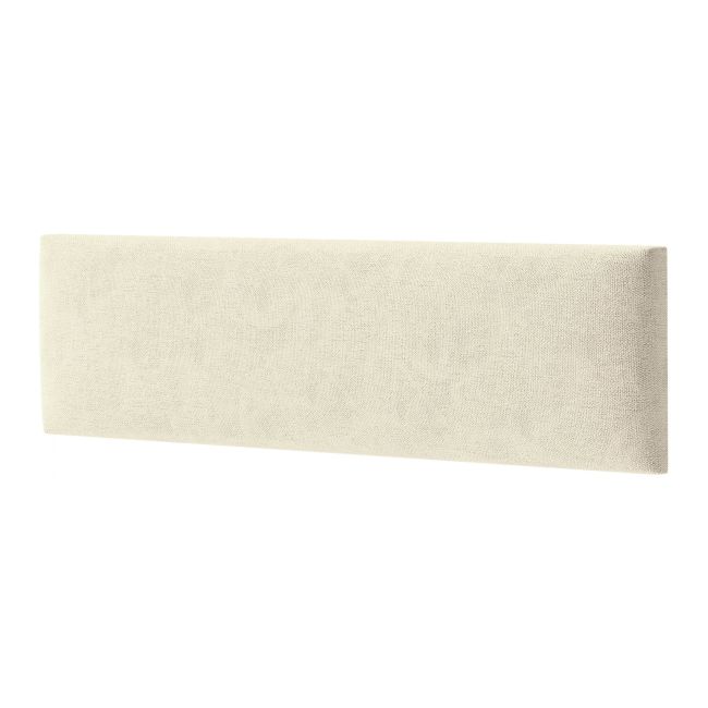 Polstret vægpanel Stegu Mollis rektangulær 60 x 15 cm sandfarvet