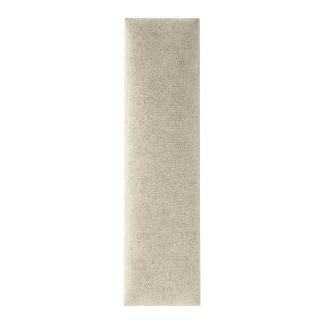 Polstret vægpanel Stegu Mollis rektangulær 60 x 15 cm sandfarvet