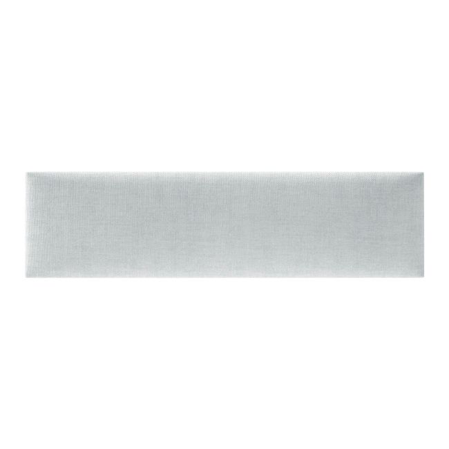 Stegu Mollis polstret vægpanel rektangulær 60 x 15 cm sølv