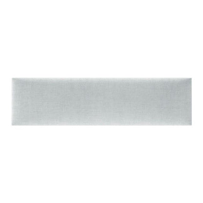 Stegu Mollis polstret vægpanel rektangulær 60 x 15 cm sølv