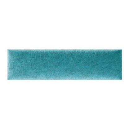 Polstret vægpanel Stegu Mollis rektangulær 60 x 15 cm turkis