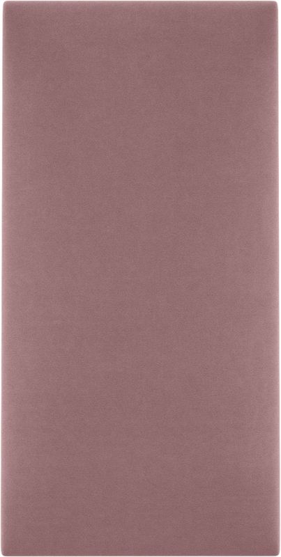 Polstret vægpanel Stegu Mollis rektangulær 60 x 30 cm støvet rosa