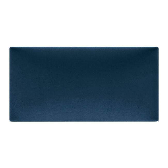 Polstret vægpanel Stegu Mollis rektangulær 60 x 30 cm mørkeblå