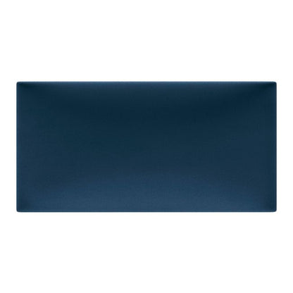 Polstret vægpanel Stegu Mollis rektangulær 60 x 30 cm mørkeblå