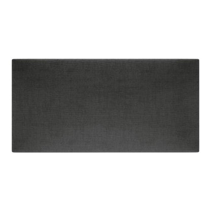 Polstret vægpanel Stegu Mollis rektangulær 60 x 30 cm grafit