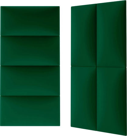 Stegu Mollis polstret vægpanel rektangulær 60 x 30 cm grøn
