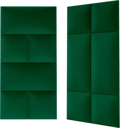 Stegu Mollis polstret vægpanel rektangulær 60 x 30 cm grøn