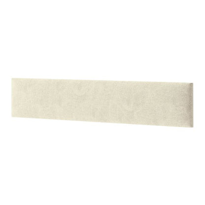 Polstret vægpanel Stegu Mollis rektangulær 90 x 15 cm sandfarvet