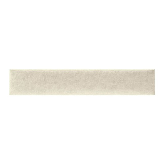 Polstret vægpanel Stegu Mollis rektangulær 90 x 15 cm sandfarvet