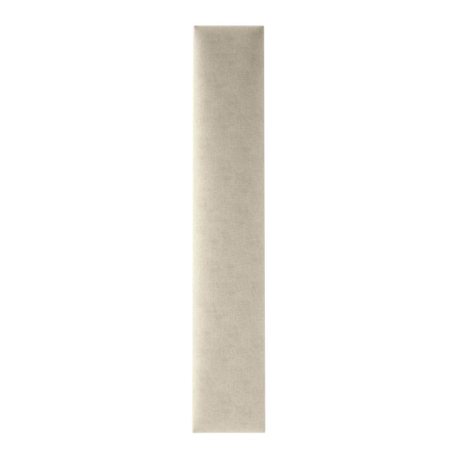 Polstret vægpanel Stegu Mollis rektangulær 90 x 15 cm sandfarvet