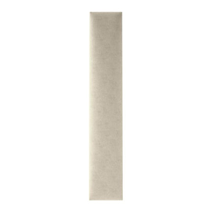 Polstret vægpanel Stegu Mollis rektangulær 90 x 15 cm sandfarvet