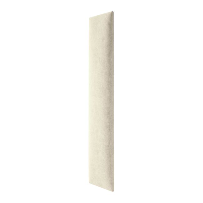 Polstret vægpanel Stegu Mollis rektangulær 90 x 15 cm sandfarvet