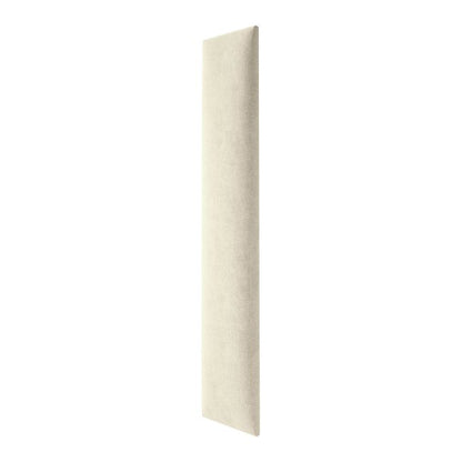 Polstret vægpanel Stegu Mollis rektangulær 90 x 15 cm sandfarvet
