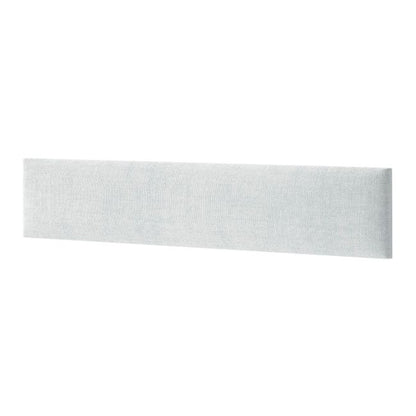 Stegu Mollis polstret vægpanel rektangulær 90 x 15 cm sølv
