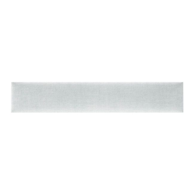 Stegu Mollis polstret vægpanel rektangulær 90 x 15 cm sølv