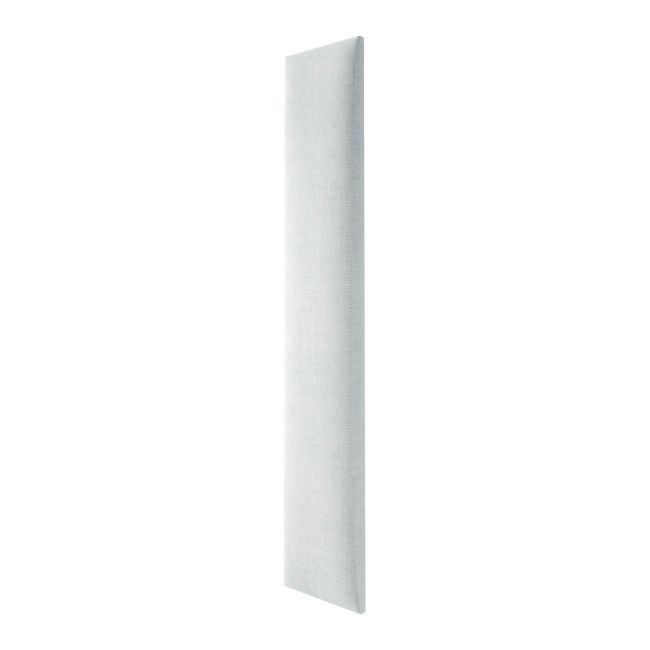 Stegu Mollis polstret vægpanel rektangulær 90 x 15 cm sølv