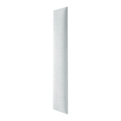 Stegu Mollis polstret vægpanel rektangulær 90 x 15 cm sølv