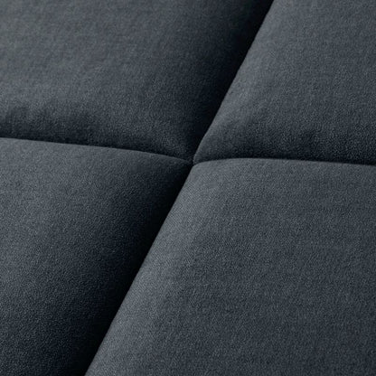Polstret vægpanel Stegu Mollis rektangel 90 x 30 cm i antracit