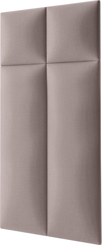 Stegu Mollis polstret vægpanel rektangulær 90 x 30 cm beige