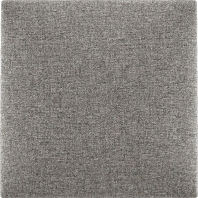 Polstret vægpanel Stegu Mollis SO11 kvadrat 30 x 30 cm grå