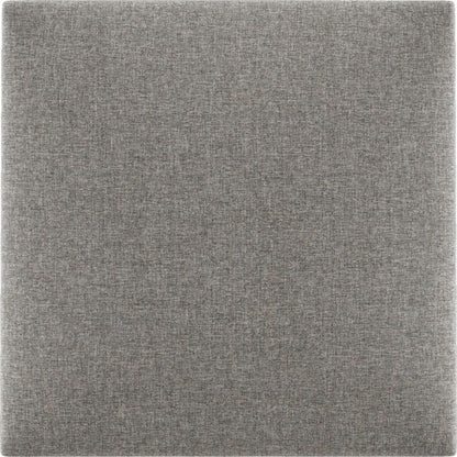 Polstret vægpanel Stegu Mollis SO11 kvadrat 30 x 30 cm grå