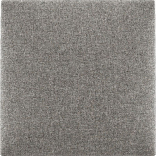 Polstret vægpanel Stegu Mollis SO11 kvadrat 30 x 30 cm grå