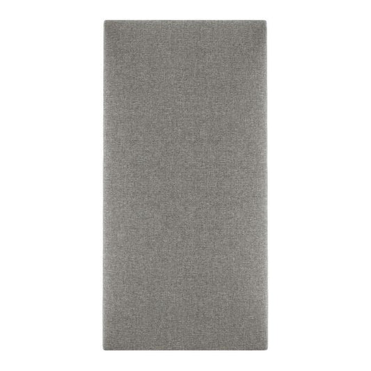 Polstret vægpanel Stegu Mollis SO11 rektangulær 60 x 30 cm grå