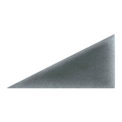 Polstret vægpanel Stegu Mollis trekanter 15 x 30 cm mørkegrå L
