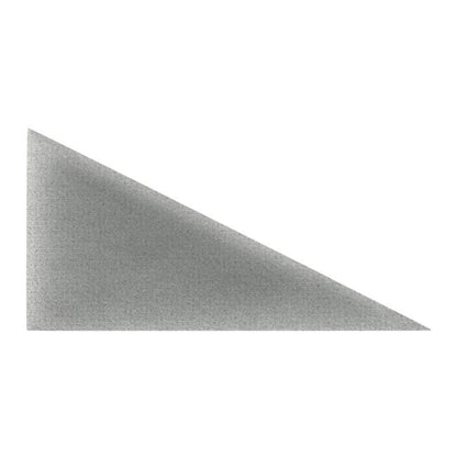 Polstret vægpanel Stegu Mollis trekanter 15 x 30 cm grå L