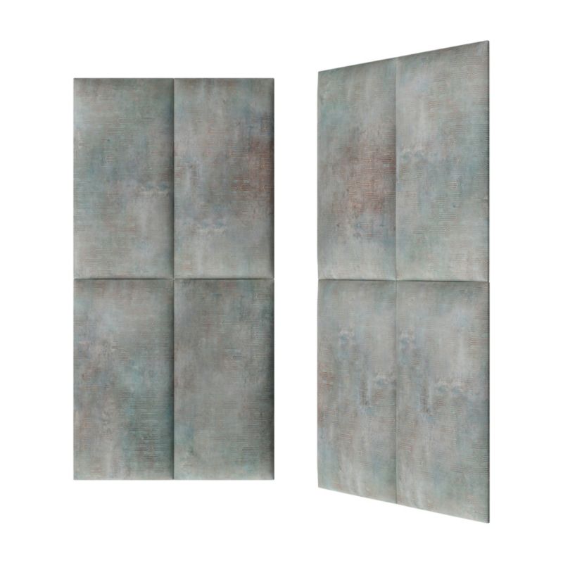 Polstret vægpanel Stegu Print 60 x 30 cm oriental