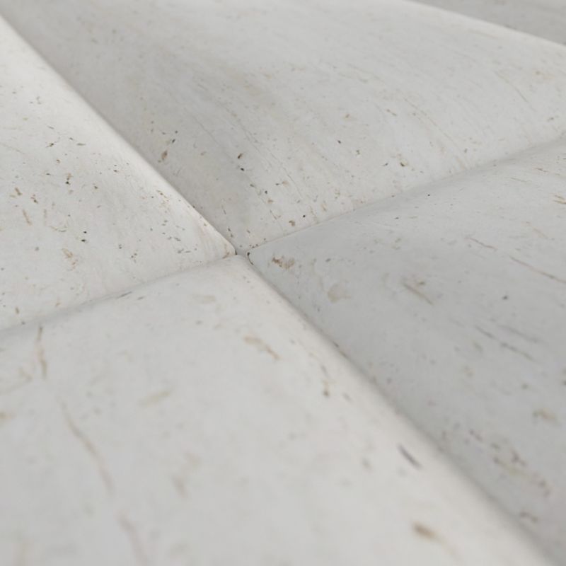 Polstret vægpanel Stegu Print 60 x 30 cm travertino
