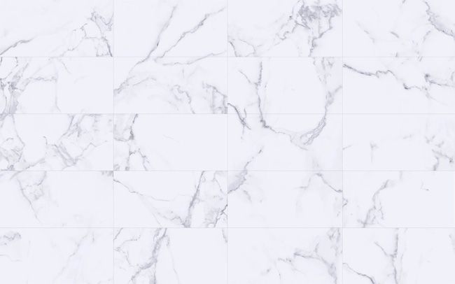SPC vinyl vægpanel Calacatta 30 x 60 cm 2,34 m2