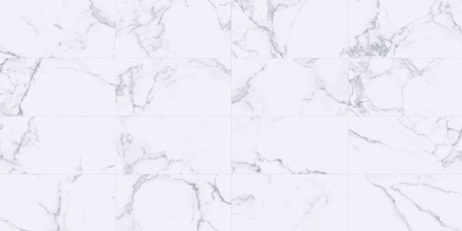 Vinyl vægpanel SPC Calacatta 47 x 94 cm 1,767 m²