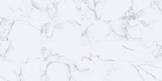 Vinyl vægpanel SPC Calacatta 47 x 94 cm 1,767 m²