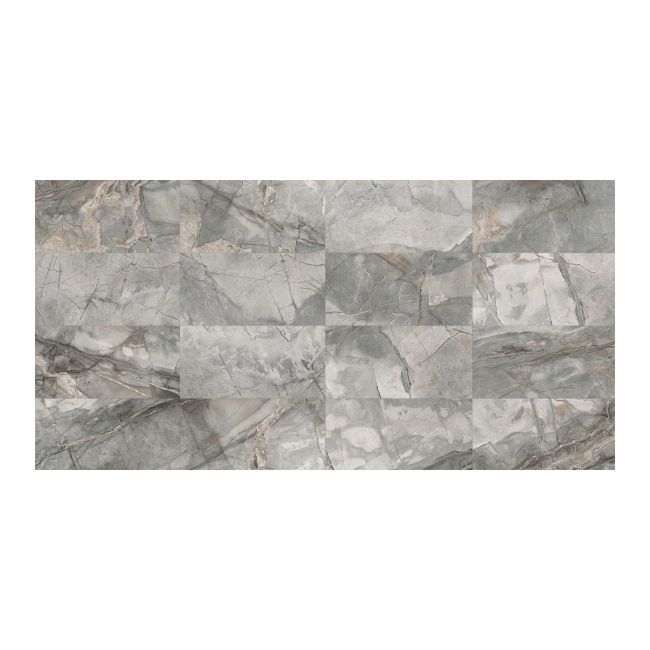 Vinyl vægpanel SPC Marble Grey 47 x 94 cm 1,767 m²